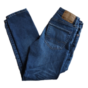 American Eagle Mens Darker Wash Next Level Airflex Slim Blue Jeans Size 26x28